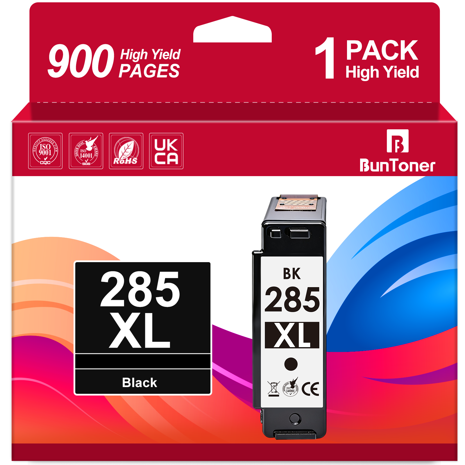 PG 285 Ink Compatible for Canon 285 Ink 285XL Ink Cartridge for PIXMA TS7720 TR7820 TS7722 Printer (1 Black)